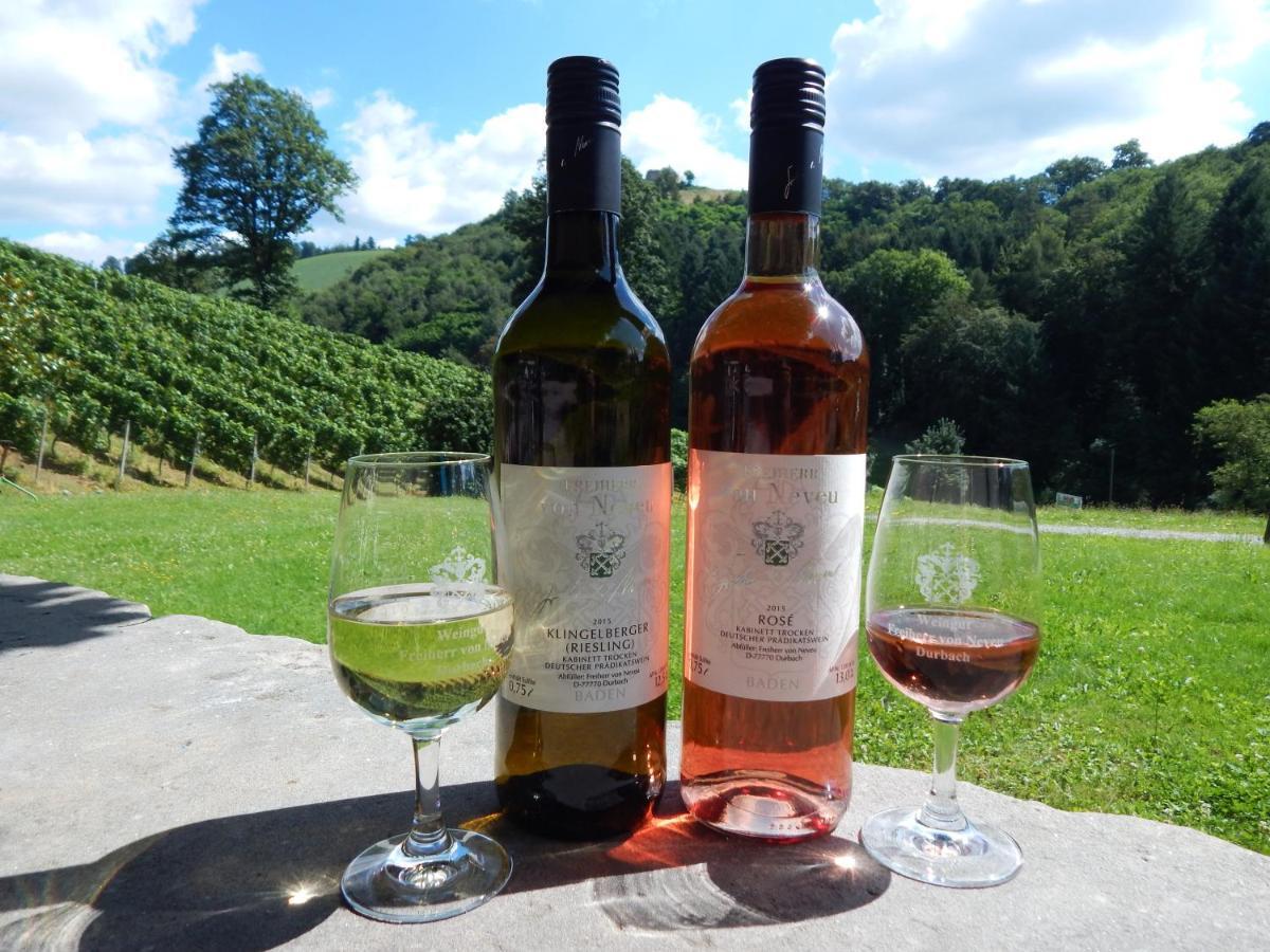 Wein Lodge Durbach - Gruppenhaus Weingut Neveu Buitenkant foto